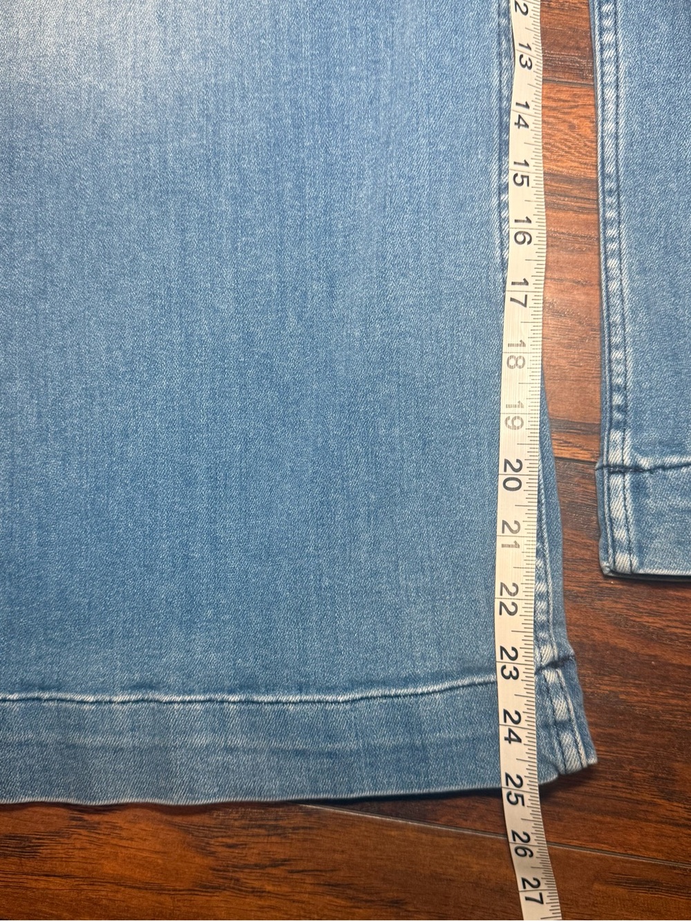 Anthropologie Maeve Colette Cropped Wide Leg Denim Size 34 Minimalist Chic - Picture 13 of 13